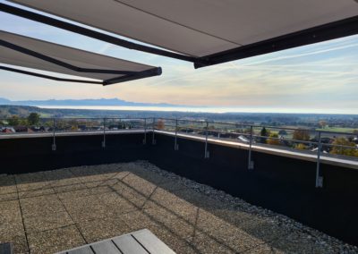 Terrasse mit Markise